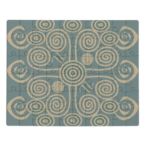 african tribal abstract pattern jigsaw puzzle