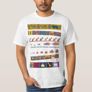 African Tribal Art Scenes T-Shirt