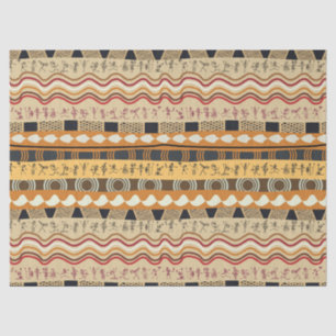 AFRICAN TRIBAL ART TISSUE PAPER