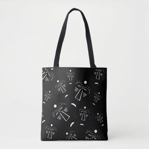 African tribal art tote bag