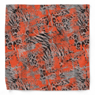 African, tribal. bandana