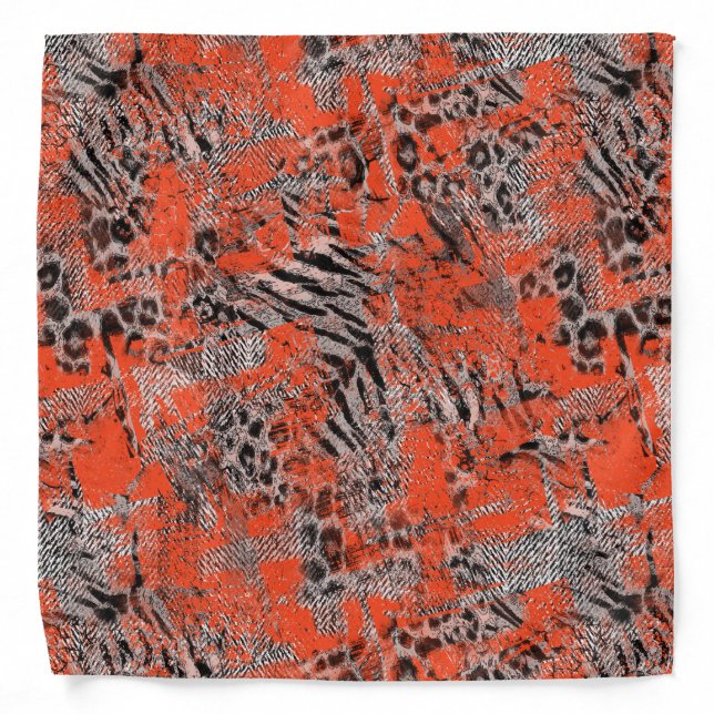 African, tribal. bandana (Front)