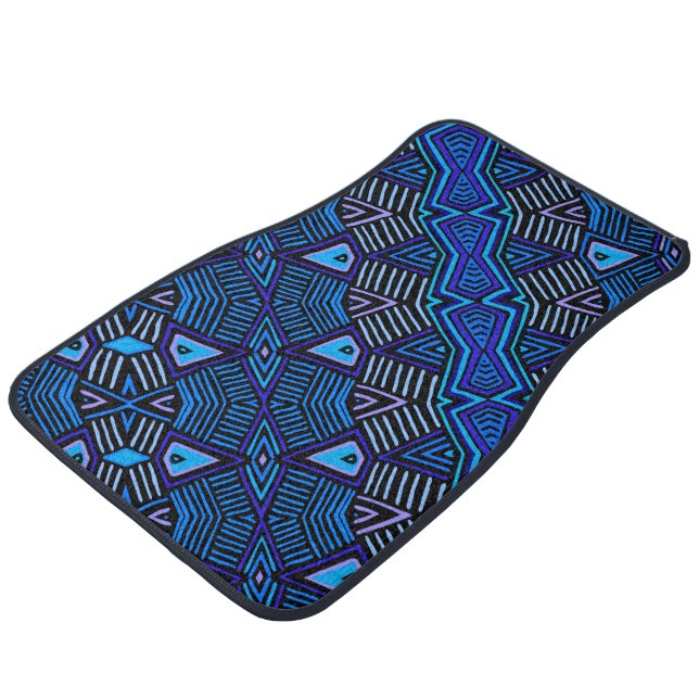 African Tribal Car Front Floor Mats (Angled)