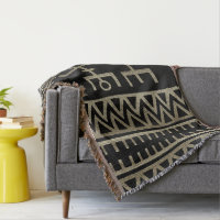 African Tribal Dance Throw