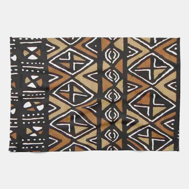 African Tribal Design Towel (Horizontal)
