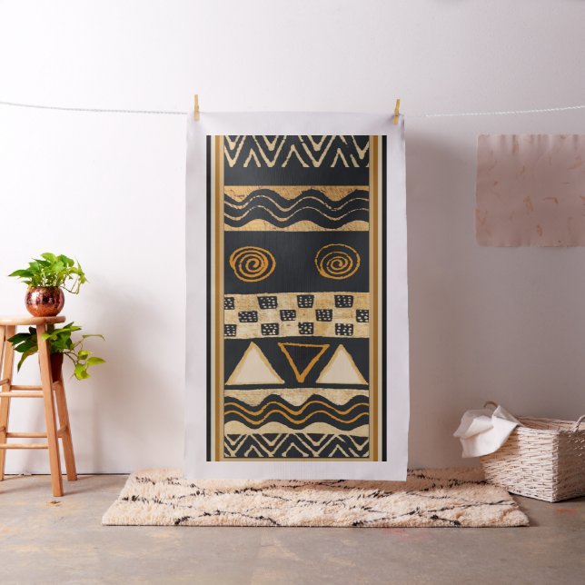 African Tribal Designer Fabric (In Situ)