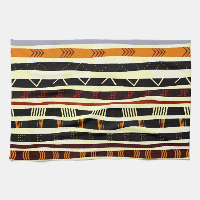 African Tribal Graphic Towel (Horizontal)