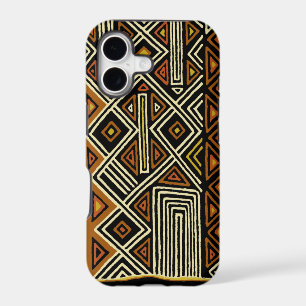 African Tribal Kuba Design iPhone 17 Case