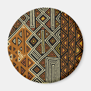 African Tribal Kuba Design Magnet