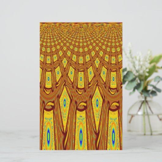 African Tribal Motif (Standing Front)