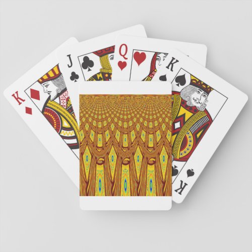 African Tribal Motif Playing Cards