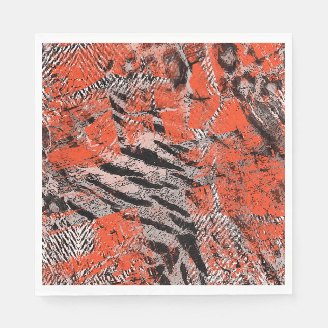 African, tribal. napkins (Front)