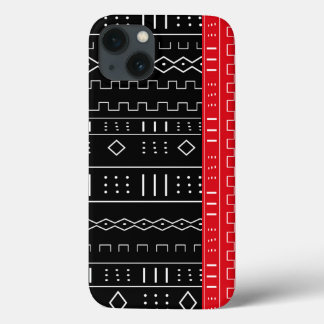 African Tribal Pattern iPhone 13 Case