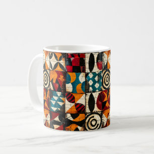 African Tribal Pattern Coffee Mug