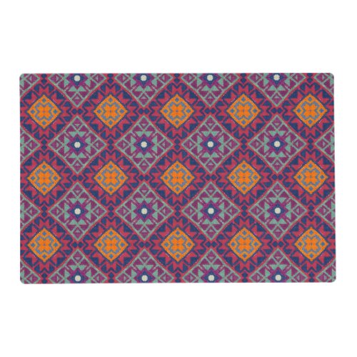 African tribal pattern design placemat