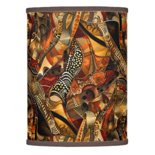African Tribal Pattern Lamp Shade
