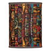 African Tribal Pattern Lamp Shade (Front)