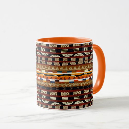 African Tribal  Pattern Mug