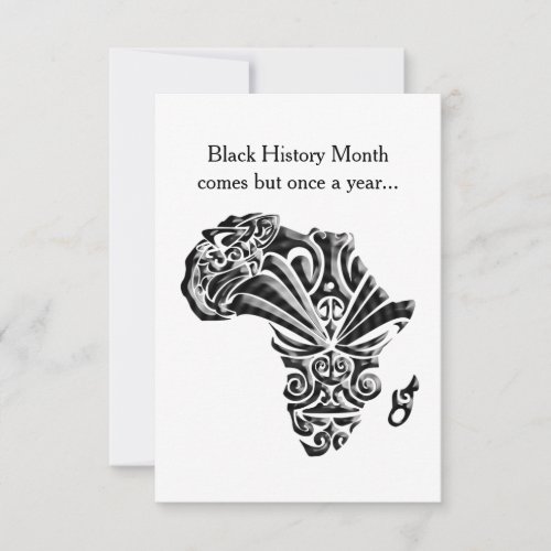 African Tribal Pattern Party Invitation