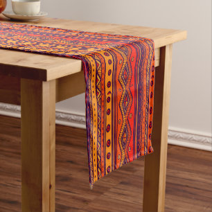 African Tribal pattern party Short Table Runner