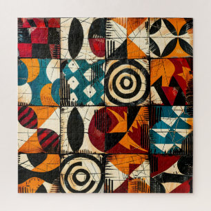African Tribal Pattern Puzzle