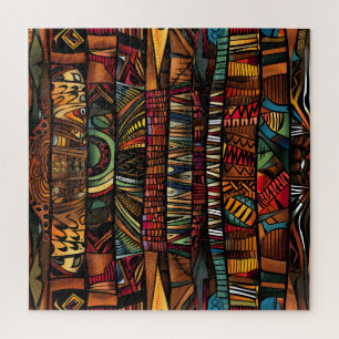 African Tribal Pattern Puzzle