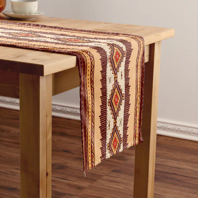 African Tribal pattern table runner | Zazzle