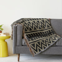African Tribal Pattern Throw
