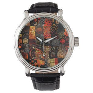 African Tribal Pattern Watch