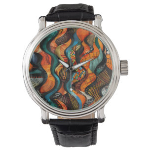 African Tribal Pattern Watch