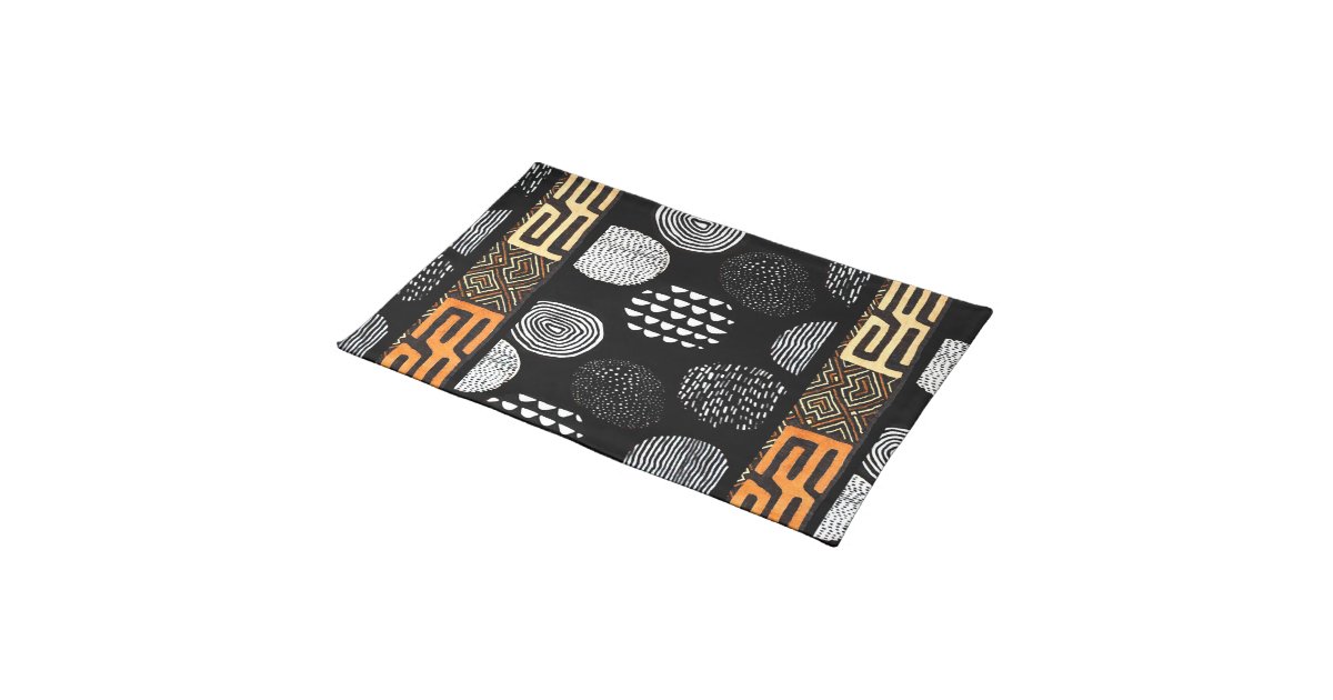 African Tribal Print Cloth Placemat Zazzle