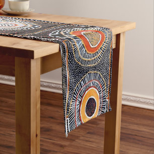 African Tribal Short Table Runner