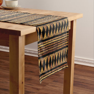African Tribal Short Table Runner