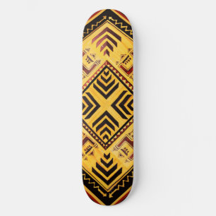 African Tribal Skateboard Deck