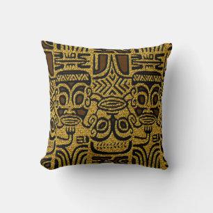 African Tribal  Throw Pillow