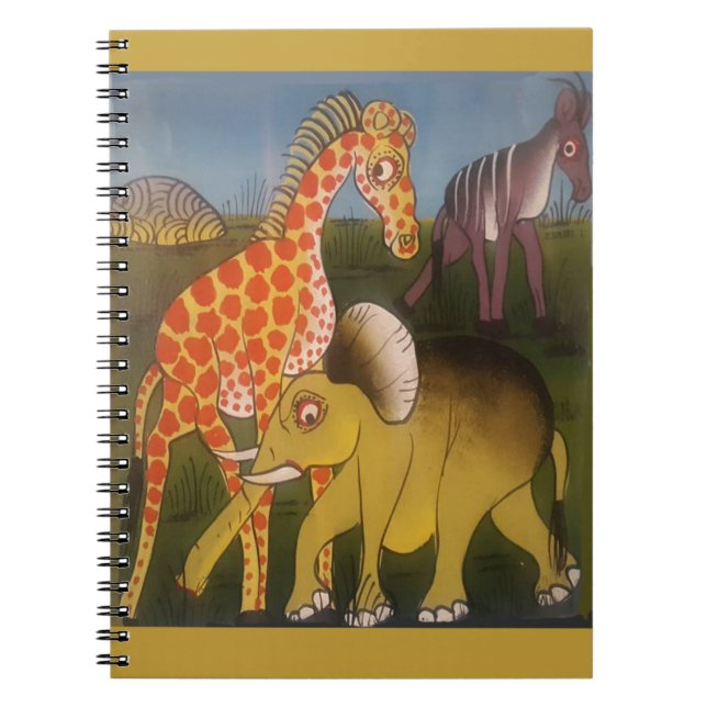 African Trio Art Print Notebook (Front)