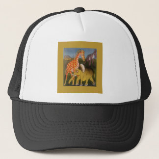 African Trio Art Print Trucker Hat
