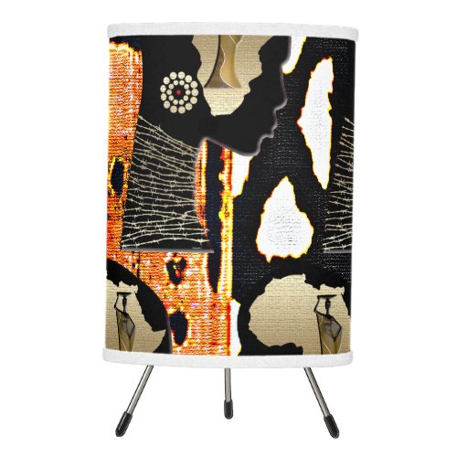 African Tripod Lamp