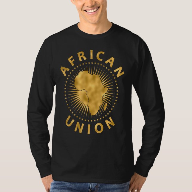 African Union Flag Africa Golden Anniversary T-Shirt (Front)