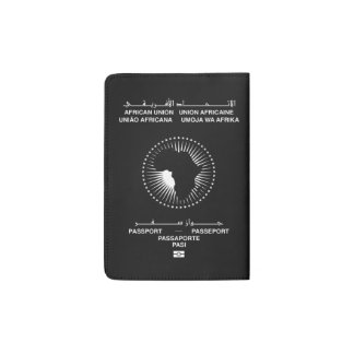 African Union Passport Cover - Right to Left