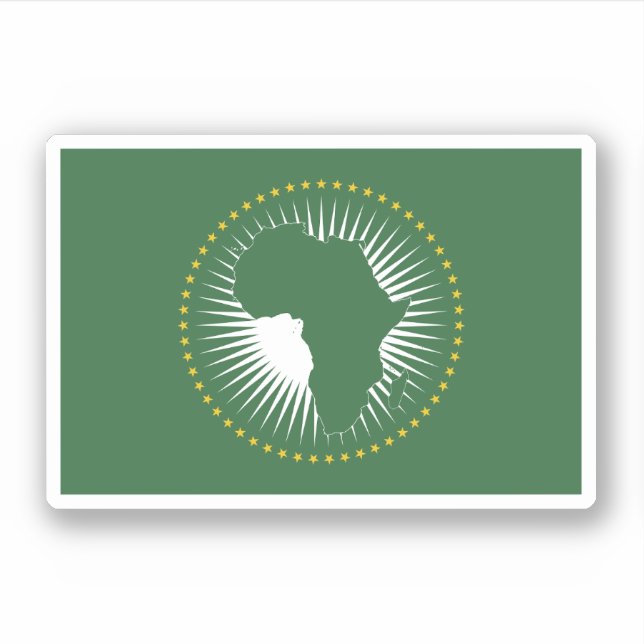 African Union Sticker (Front)