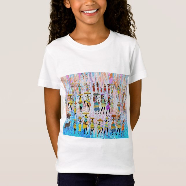 African Village T-Shirt (Front)