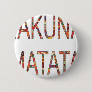 African Vintage Colors Hakuna Matata.jpg Button