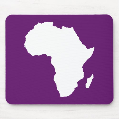 African Violet Audacious Africa Mouse Pad