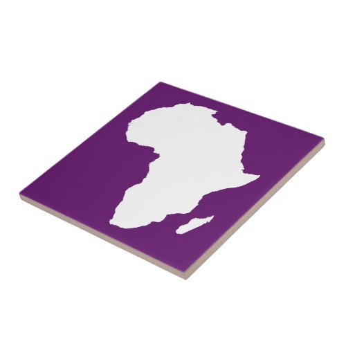 African Violet Audacious Africa Tile