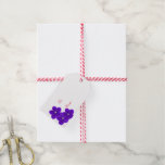 African Violet Christmas Gift Tag at Zazzle