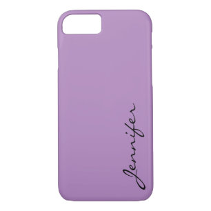 African violet color background iPhone 8/7 case