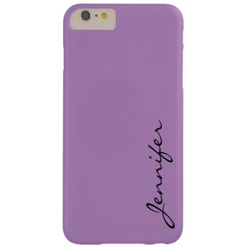 African violet color background barely there iPhone 6 plus case