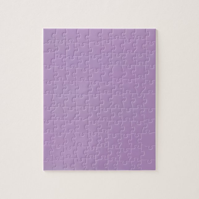 African Violet  Elegant Fashion Color Jigsaw Puzzle (Vertical)