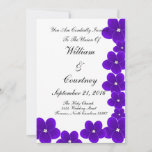African Violet Invitations at Zazzle